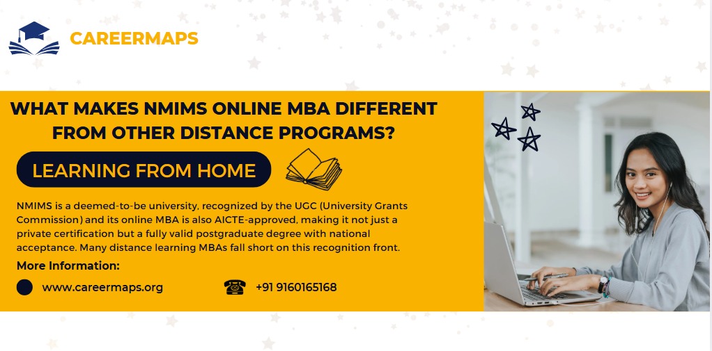 What Makes NMIMS Online MBA Different from Other Distance Programs?
